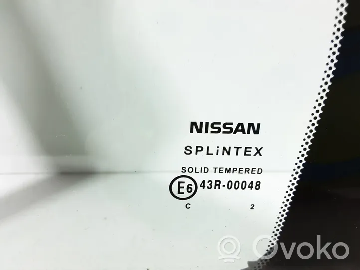 Nissan Primera Szyba karoseryjna drzwi tylnych 43R00048