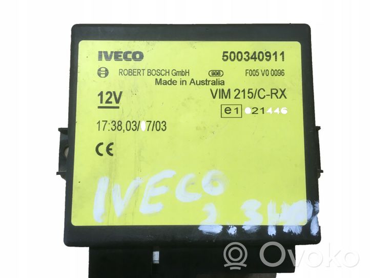 Iveco Daily 3rd gen Door central lock control unit/module 500340911