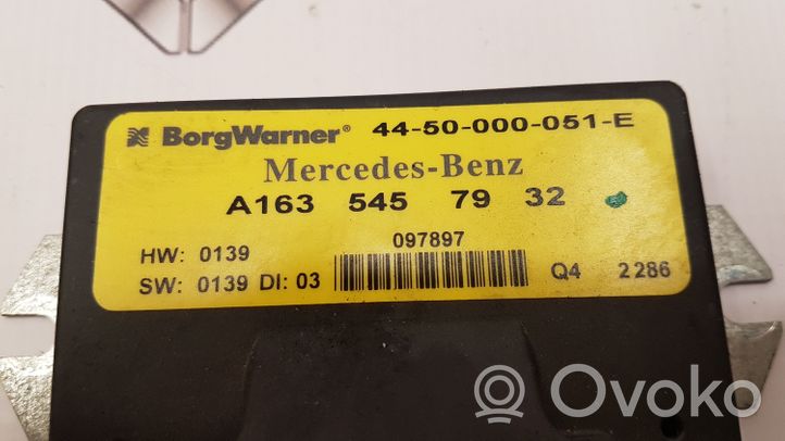 Mercedes-Benz ML W163 Autres dispositifs 1635457932