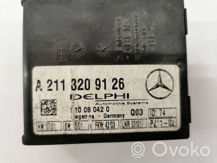 Mercedes-Benz SL R230 Блок управления сигнализации A2118209126