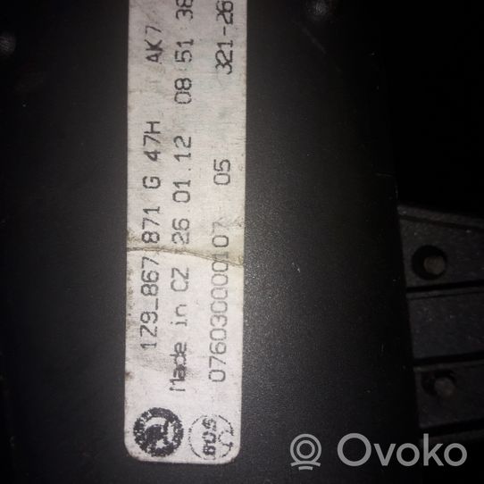 Skoda Octavia Mk2 (1Z) Set rivestimento portellone posteriore/bagagliaio 1Z9867871G