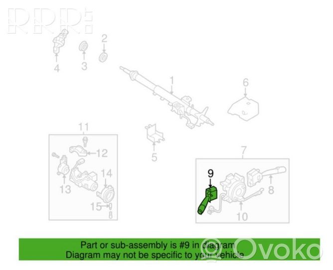 Subaru Legacy Suuntavilkun vipu 83115AG041