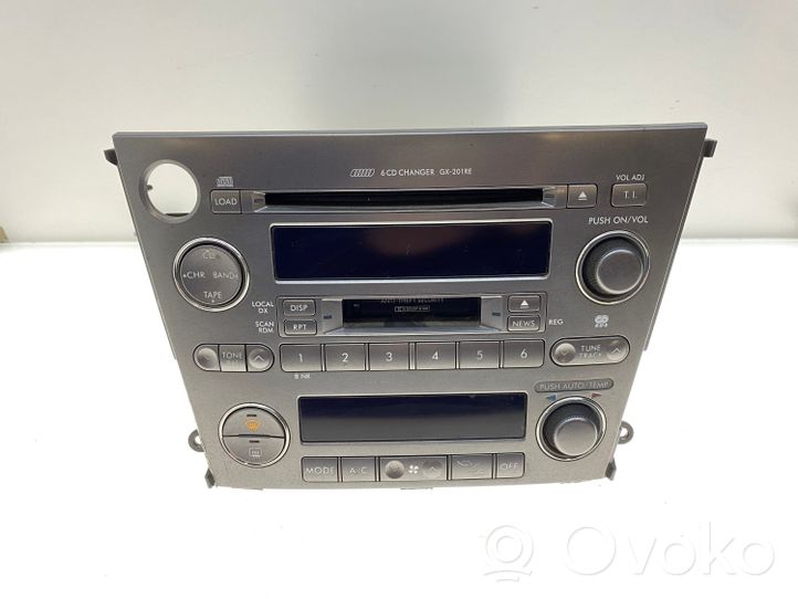 Subaru Outback Unidad delantera de radio/CD/DVD/GPS 86201AG400