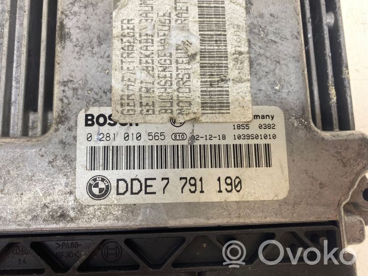 BMW 3 E46 Calculateur moteur ECU 7791190