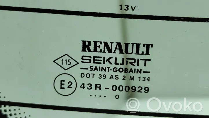 Renault Scenic I Szyba klapy tylnej / bagażnika 43R000929