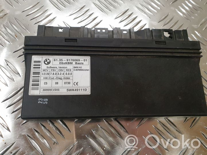 BMW 5 E60 E61 Module confort 9176069