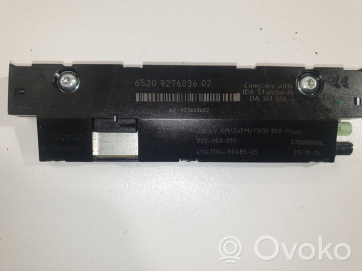 BMW 5 F10 F11 Antennenverstärker Signalverstärker 9276036