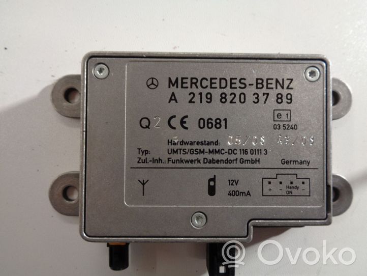 Mercedes-Benz ML W164 Amplificatore antenna A2198203789