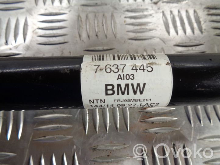 BMW 3 F30 F35 F31 Eje de transmisión trasero 7637445