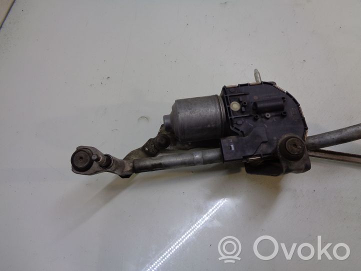 Volkswagen Touran II Front wiper linkage and motor 1T2955119A