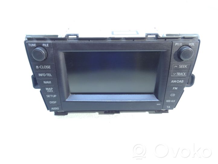 Toyota Prius (XW30) Radija/ CD/DVD grotuvas/ navigacija 8612047410