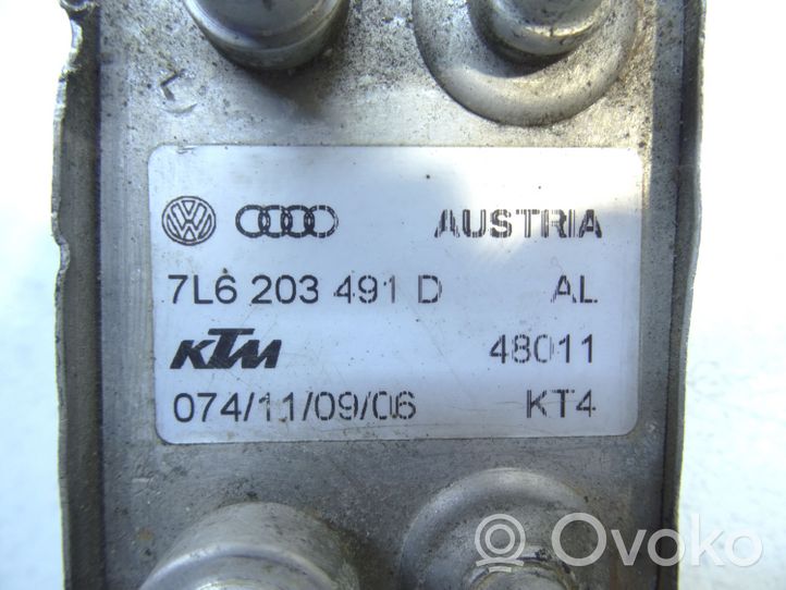 Audi Q7 4L Refroidisseur de carburant, radiateur 7L6203491D