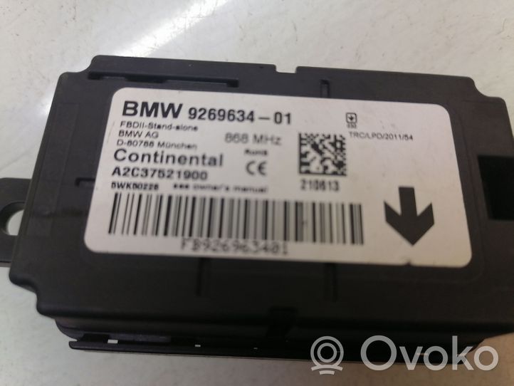 BMW 1 F20 F21 Centralina/modulo allarme 9269634