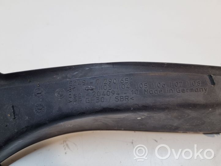 BMW 3 F30 F35 F31 Moulure feu arrière 7290651