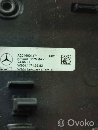 Mercedes-Benz C W204 Inserti decorativi cornice della consolle centrale A2046800039