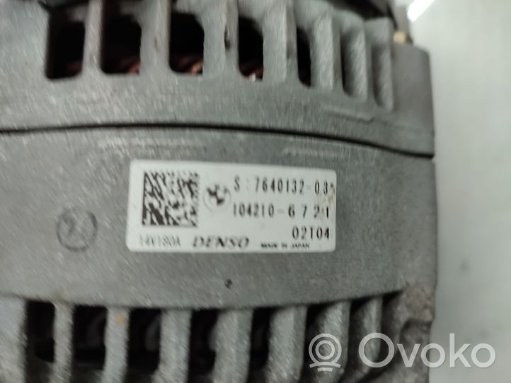 BMW 3 F30 F35 F31 Alternator 7640132