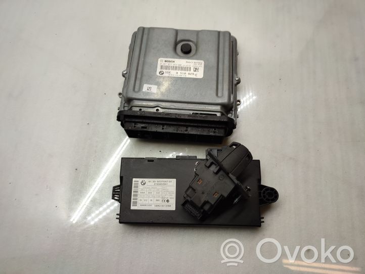 BMW 3 E90 E91 Komputer / Sterownik ECU i komplet kluczy 8510829