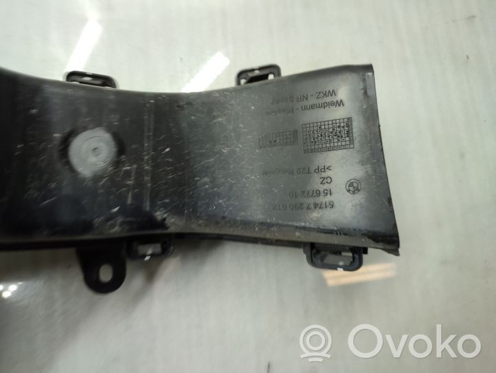 BMW 4 F32 F33 Canale/condotto dell’aria per il raffreddamento del freno 7290612