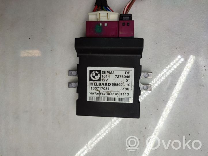 BMW X1 E84 Unidad de control/módulo de la bomba de inyección de combustible 7276046