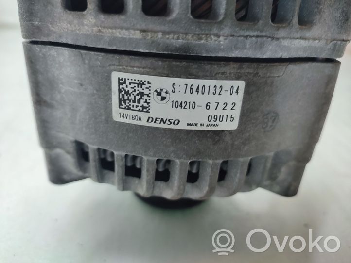 BMW 3 GT F34 Generator/alternator 7640132