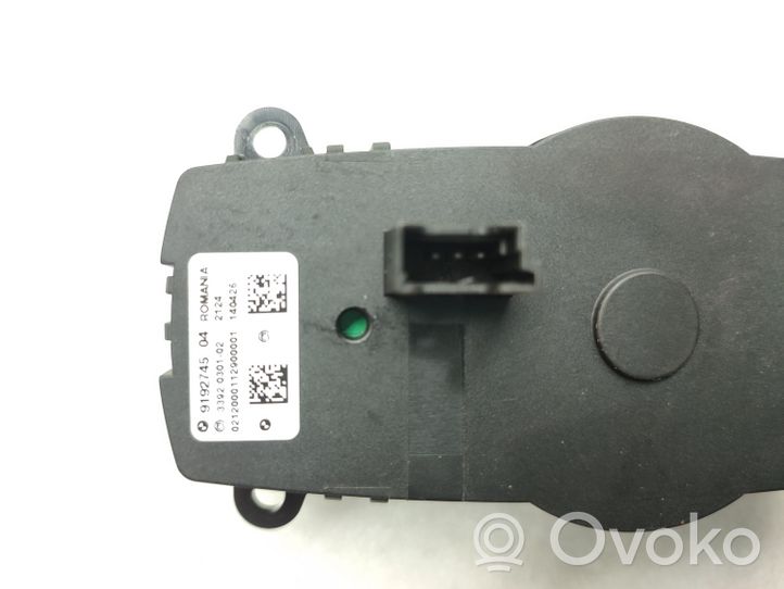 BMW X3 F25 Light switch 9192745