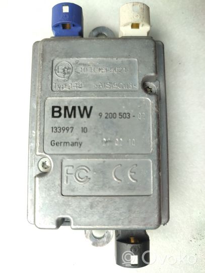 BMW 5 GT F07 Amplificateur d'antenne 9200503