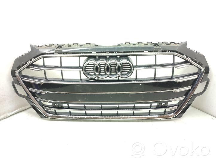 Audi A4 S4 B9 8W Etupuskurin ylempi jäähdytinsäleikkö 8W0853651DF