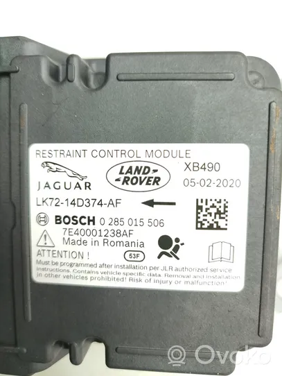 Land Rover Discovery Sport Module de contrôle airbag 0285015506