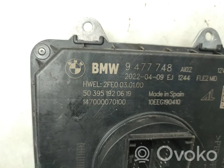 BMW X2 F39 Module de contrôle de ballast LED 9477748