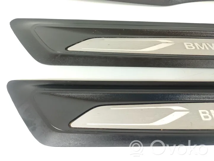 BMW 3 F30 F35 F31 Garniture de protection de seuil intérieur 7289216