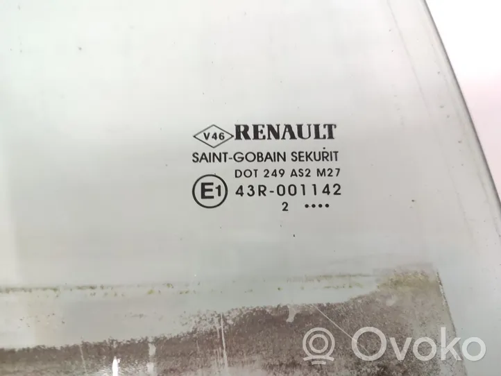 Renault Megane III Vetro del finestrino della portiera posteriore 