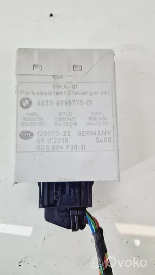 BMW 5 F10 F11 Pysäköintitutkan (PCD) ohjainlaite/moduuli 66336795775
