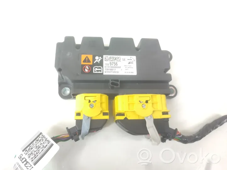 Opel Astra K Module de contrôle airbag 13529756