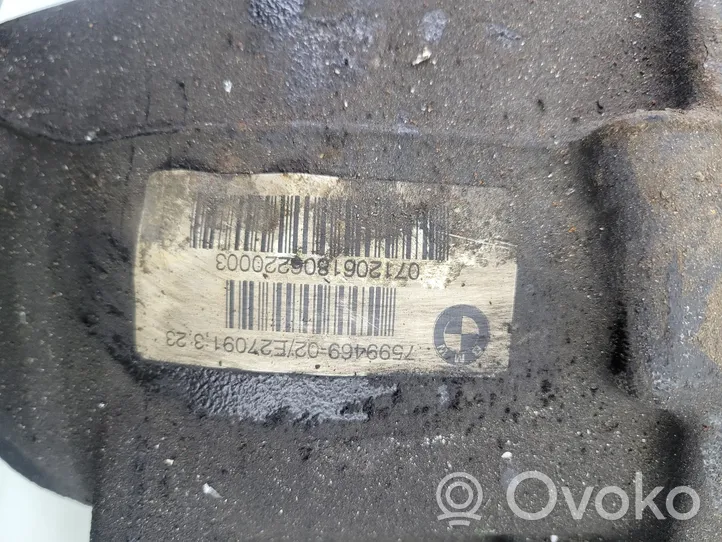 BMW 3 F30 F35 F31 Rear axle beam with reductor 7599469