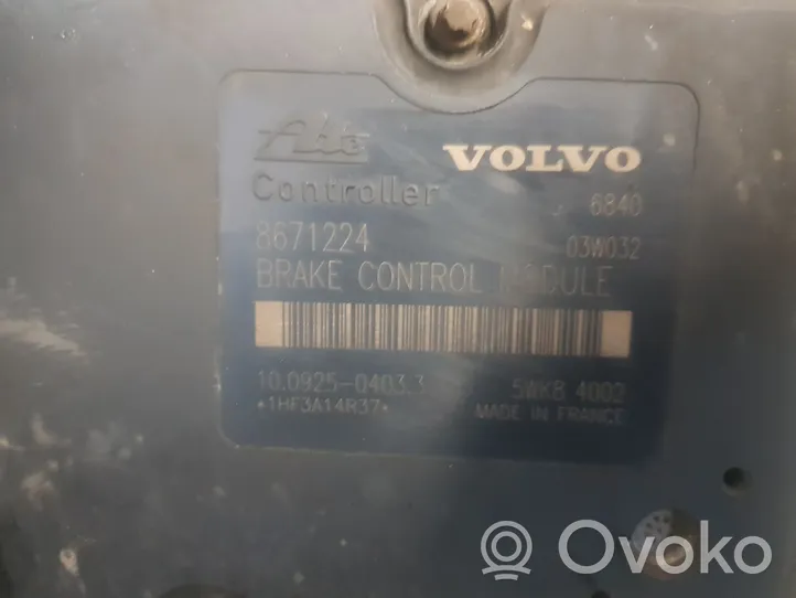 Volvo V70 Pompe ABS 8671224