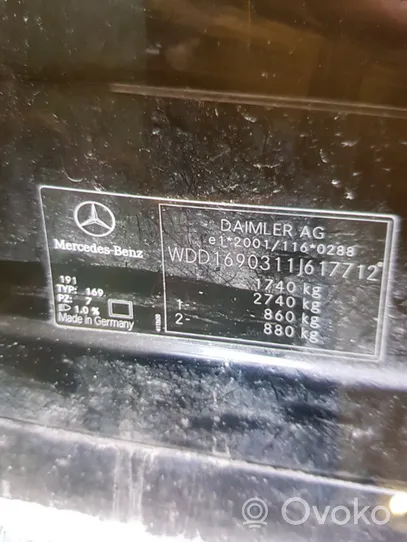 Mercedes-Benz A W169 Guardabarro 