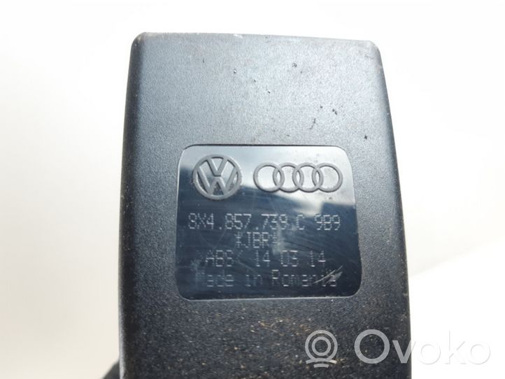 Audi A1 Middle seatbelt buckle (rear) 8X4857739C