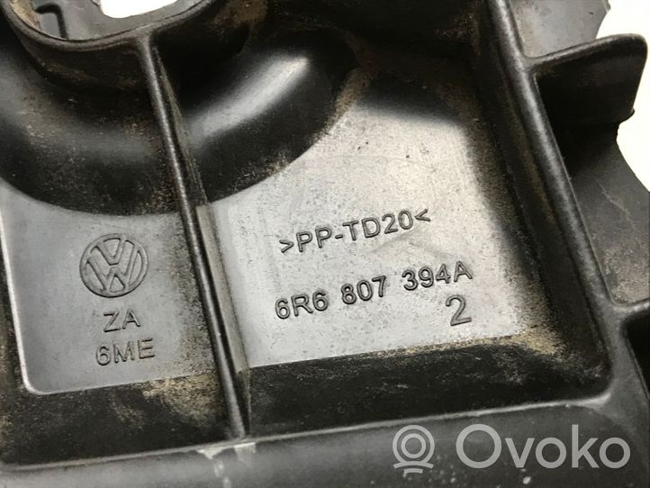Volkswagen Polo V 6R Uchwyt / Mocowanie zderzaka tylnego 6R6807394A