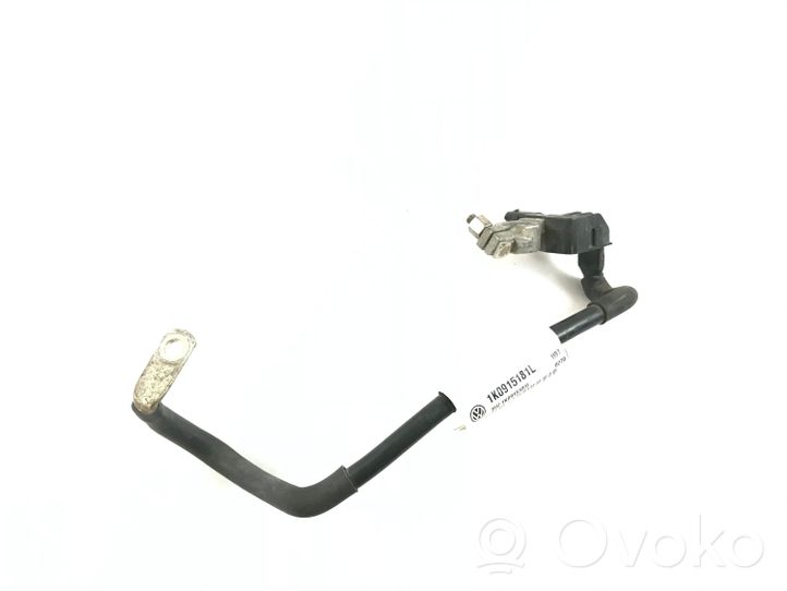 Volkswagen Scirocco Cable negativo de tierra (batería) 1K0915181L