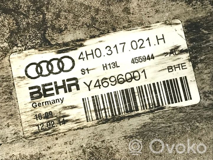 Audi A6 C7 Pavarų dėžės tepalo radiatorius 4H0317021H