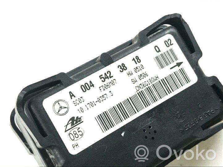 Mercedes-Benz ML W164 Capteur ESP A0045423818