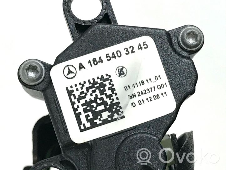 Mercedes-Benz GL X164 Ohjauspyörän säädön kahva/vipu A1645403245