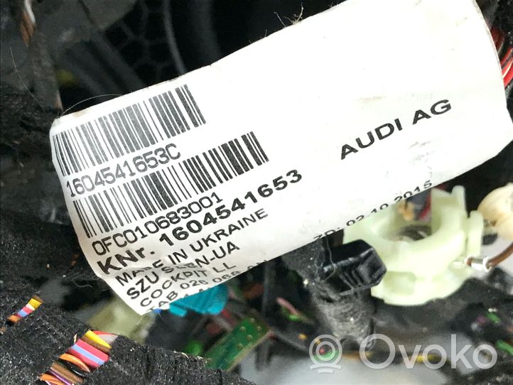 Audi A4 S4 B9 Okablowanie deski rozdzielczej 8W197400