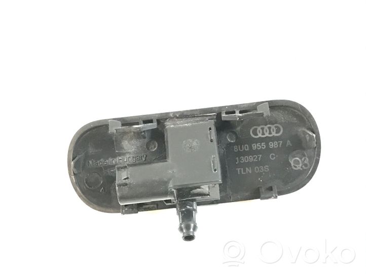 Audi Q3 8U Windshield washer spray nozzle 8U0955987A