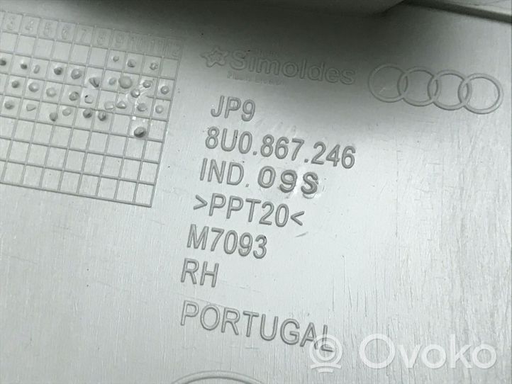 Audi Q3 8U D-pilarin verhoilu (yläosa) 8U0867246