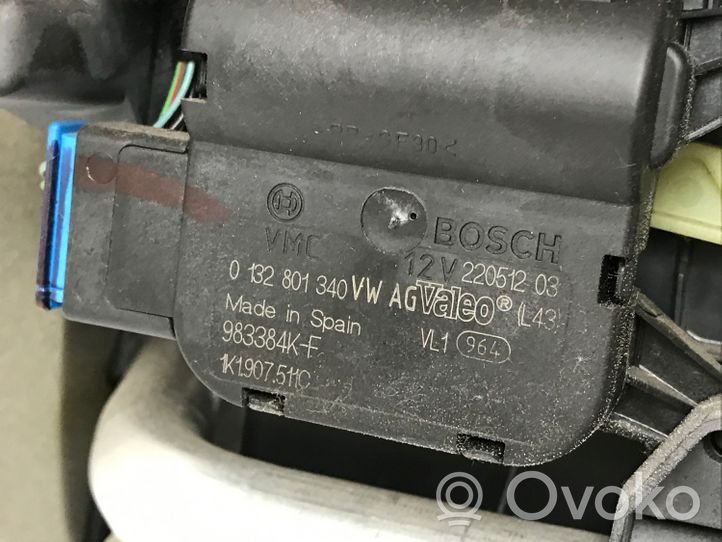 Volkswagen Golf VI Scatola climatizzatore riscaldamento abitacolo assemblata 5K1820003BP