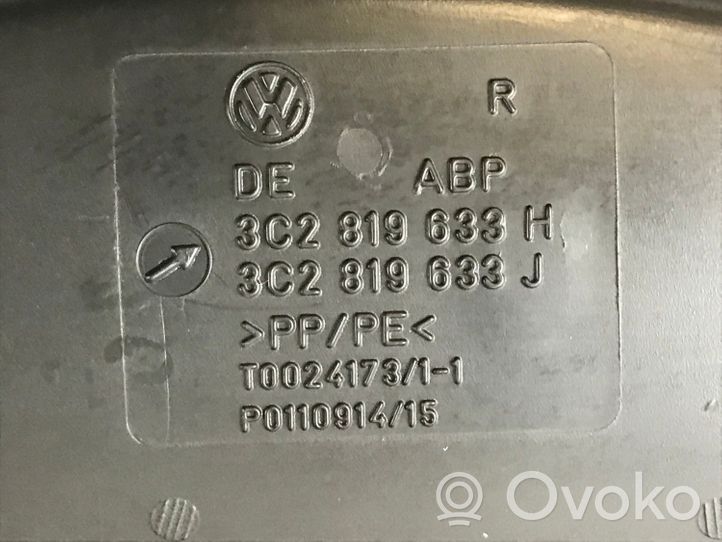 Volkswagen PASSAT B7 Deska rozdzielcza 3C2857003HM