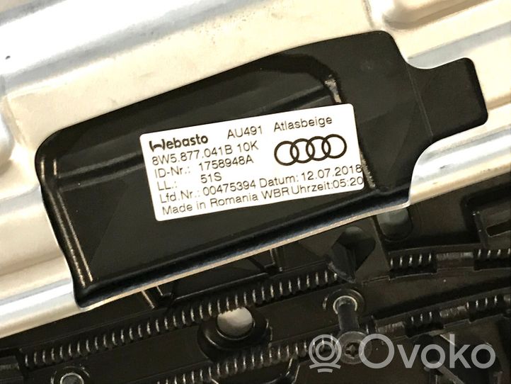 Audi A4 S4 B9 Set tettuccio apribile 8W5877041B