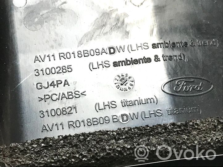 Ford B-MAX Boczna kratka nawiewu deski rozdzielczej AV11R018B09BD3JA6