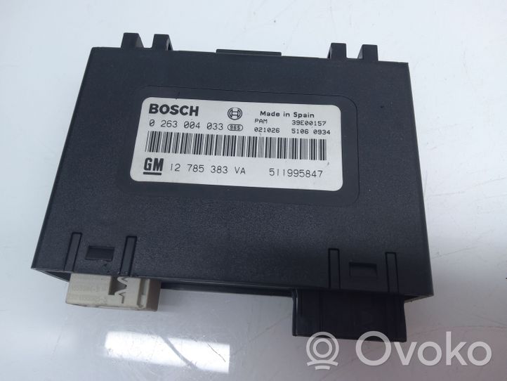 Saab 9-3 Ver1 Parking PDC control unit/module 0263004033